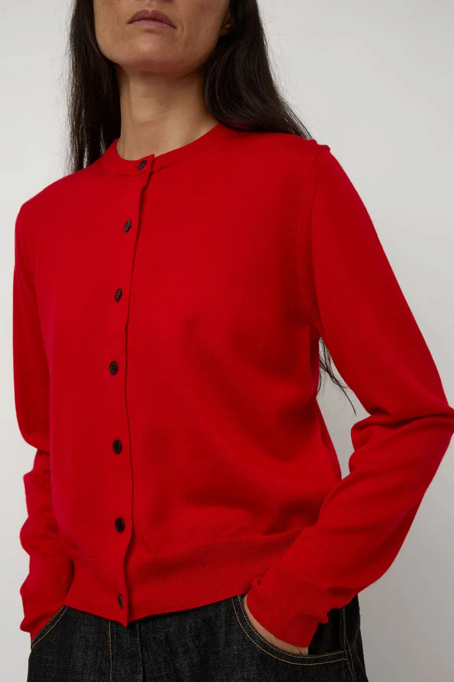 Sayaka Davis Compact Cardigan in Red sold by No. 6 product image thumbnail 3