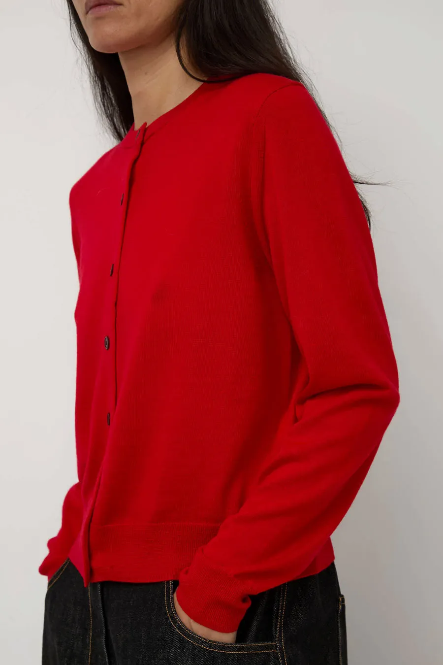 Sayaka Davis Compact Cardigan in Red sold by No. 6 product image thumbnail 2