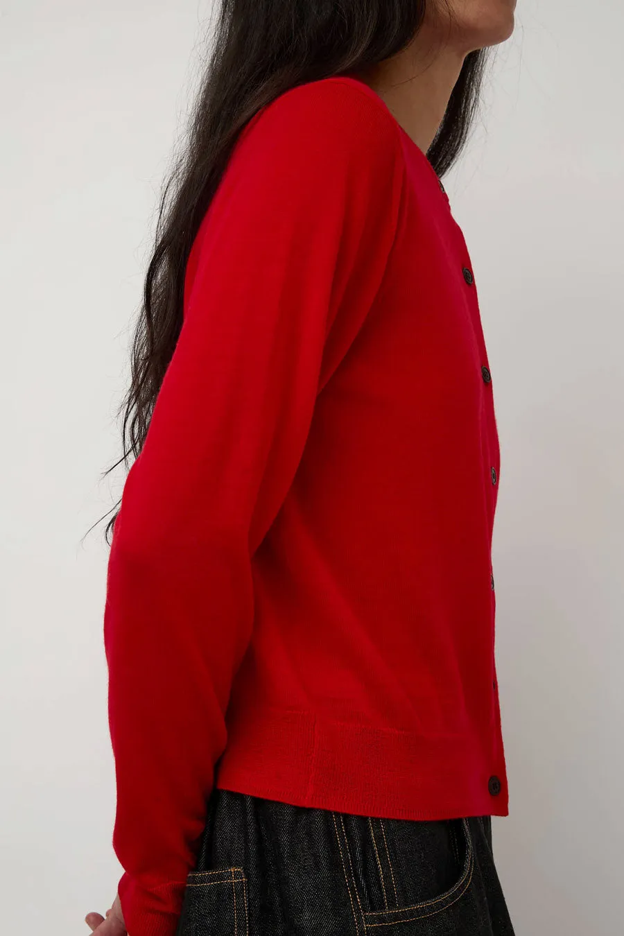 Sayaka Davis Compact Cardigan in Red sold by No. 6 product image thumbnail 4