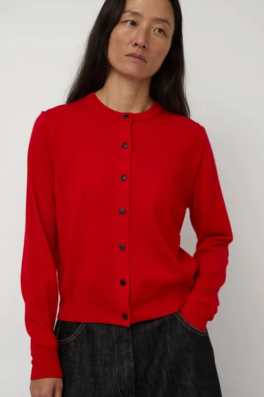 Sayaka Davis Compact Cardigan in Red sold by No. 6
