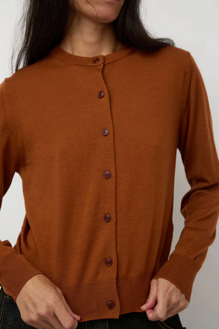 Sayaka Davis Compact Cardigan in Caramel sold by No. 6 product image thumbnail 3