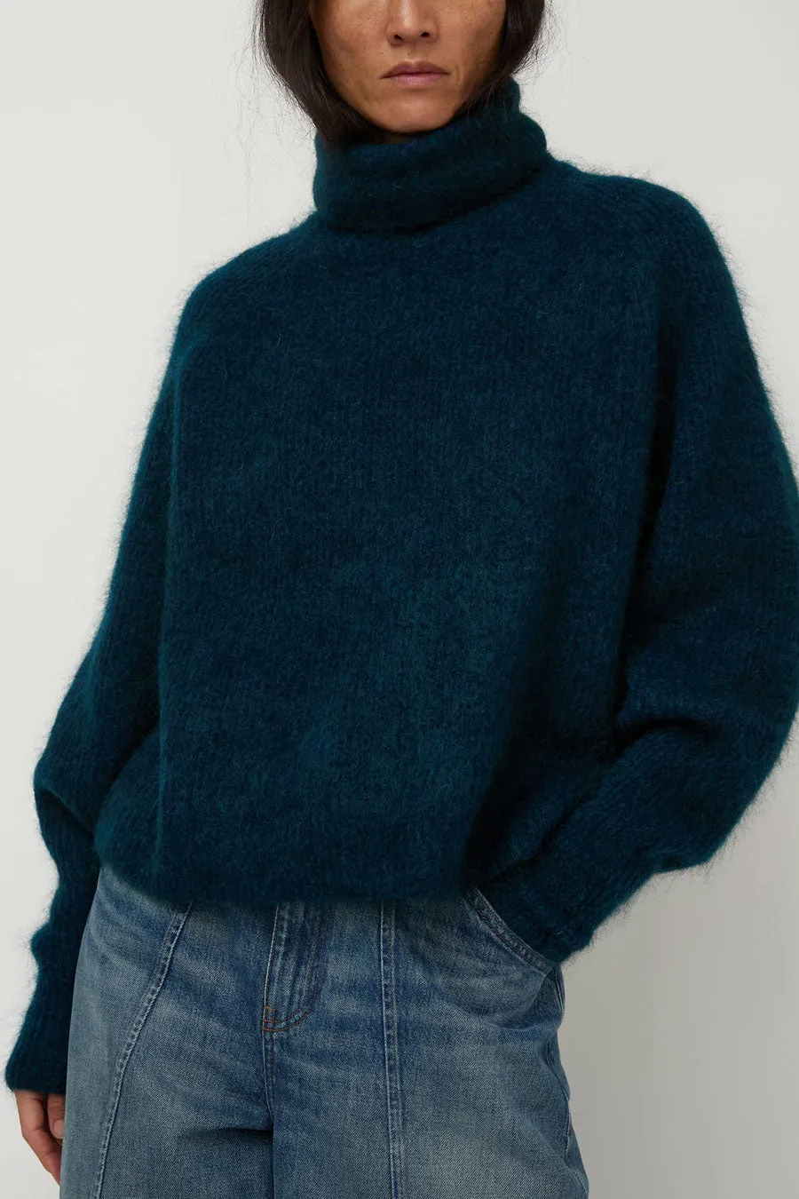 Sayaka Davis Mohair Highneck in Midnight Blue sold by No. 6 product image thumbnail 3