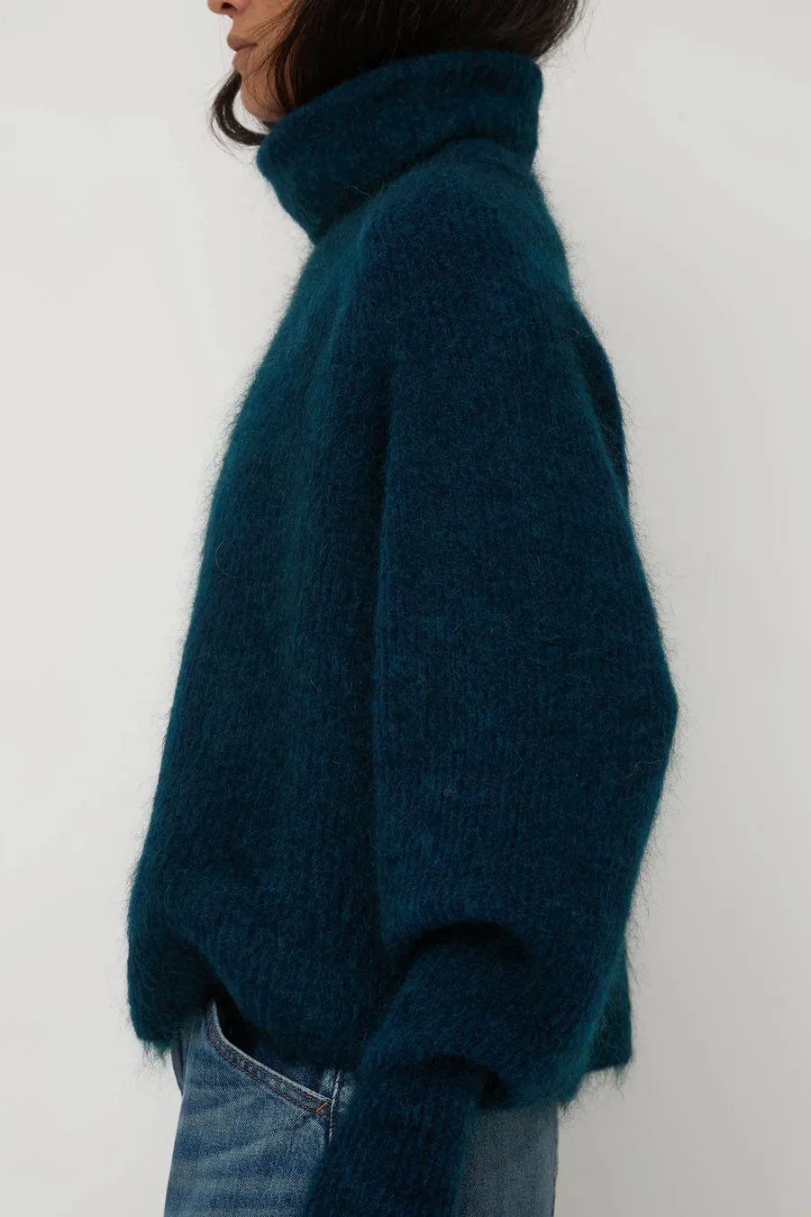 Sayaka Davis Mohair Highneck in Midnight Blue sold by No. 6 product image thumbnail 4
