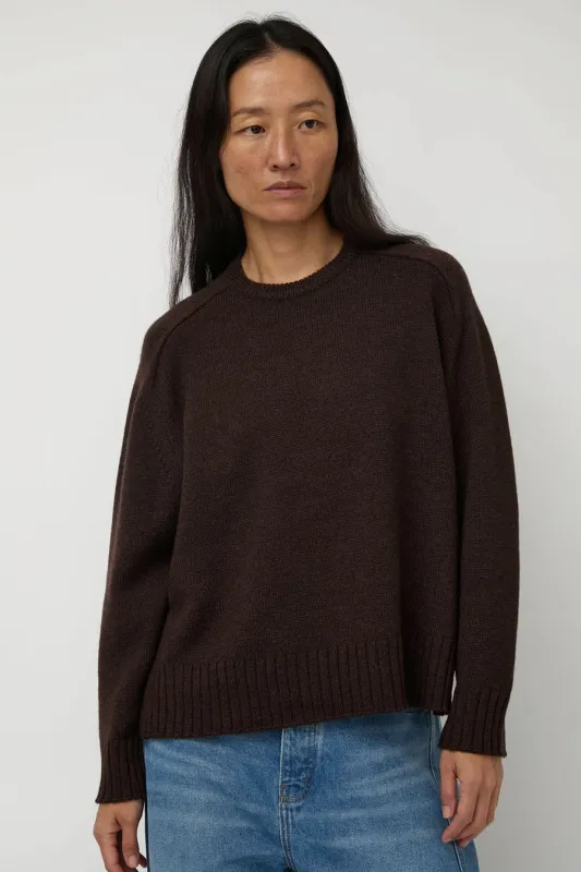 Sayaka Davis Crewneck Pullover in Wood sold by No. 6