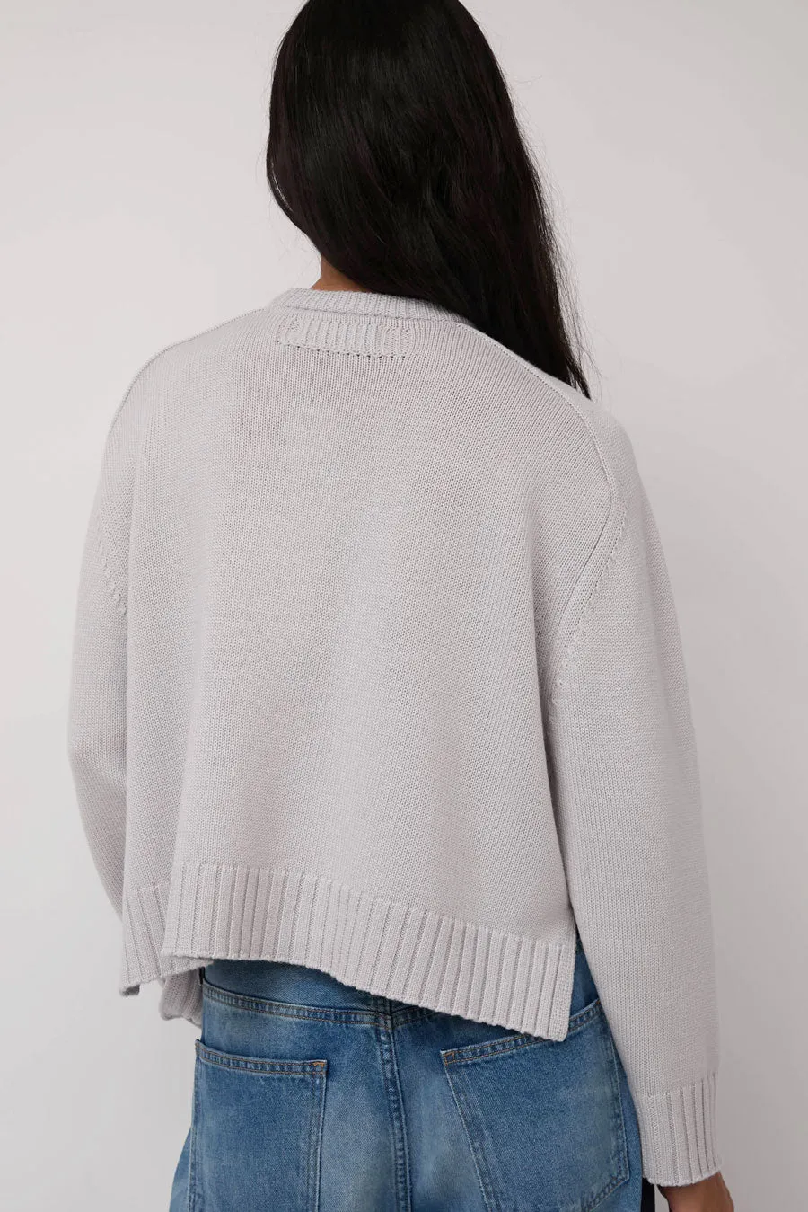 Sayaka Davis Crewneck Pullover in Ice Gray sold by No. 6 product image thumbnail 5
