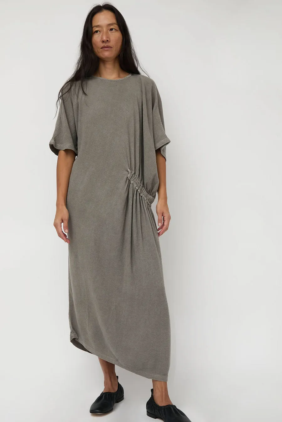 Black Crane Greek Dress in Dark Stone sold by No. 6 product image thumbnail 5