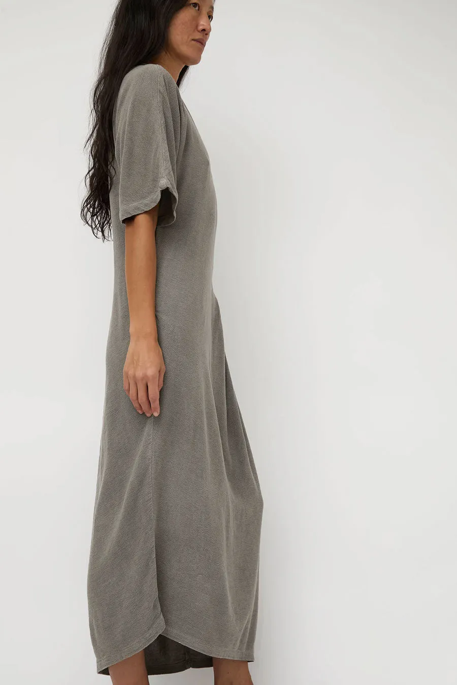 Black Crane Greek Dress in Dark Stone sold by No. 6 product image thumbnail 4