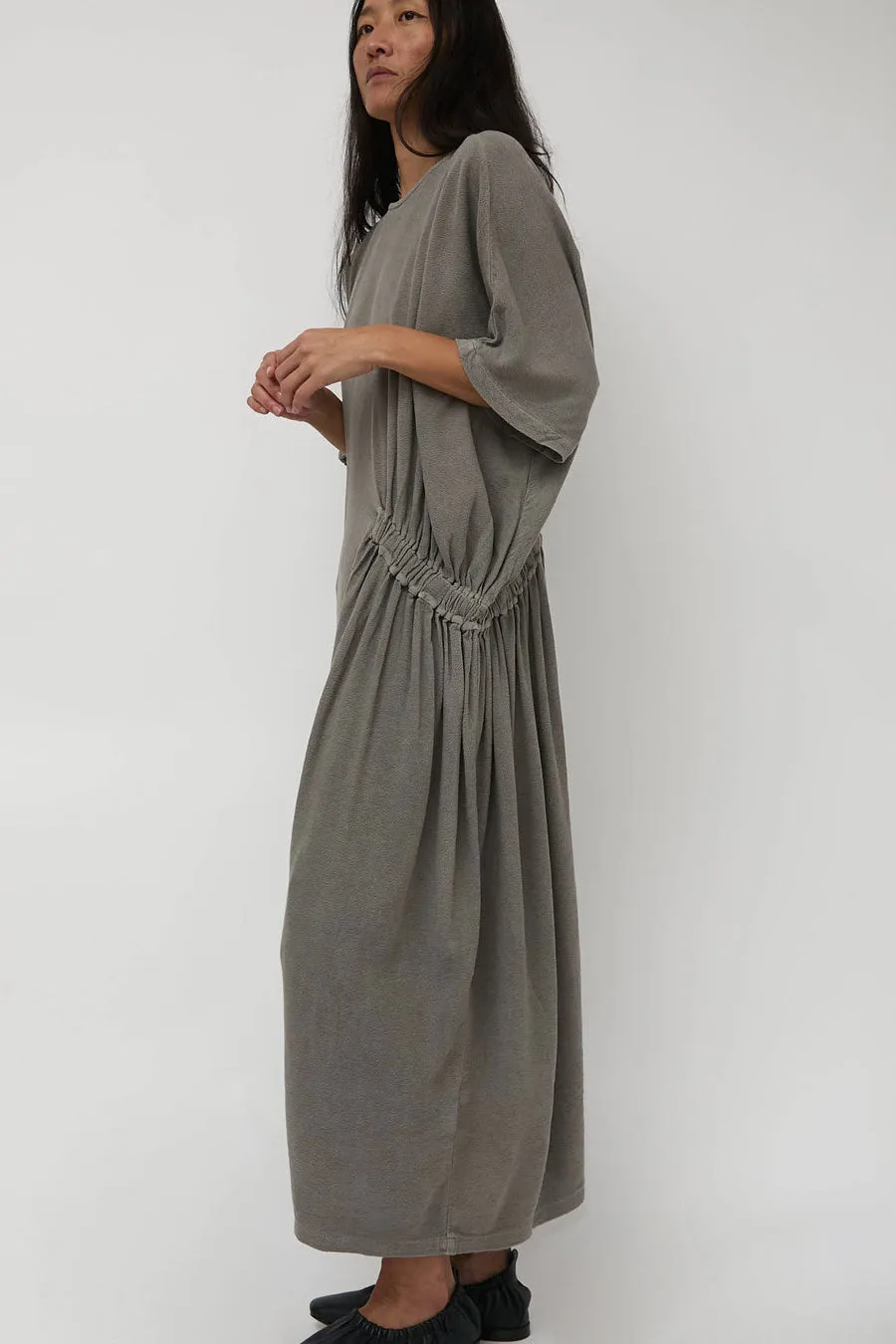 Black Crane Greek Dress in Dark Stone sold by No. 6 product image thumbnail 2