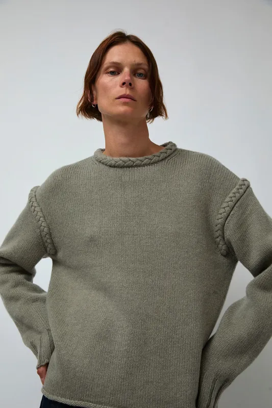 Ciao Lucia Theodora Pullover in Mist sold by No. 6