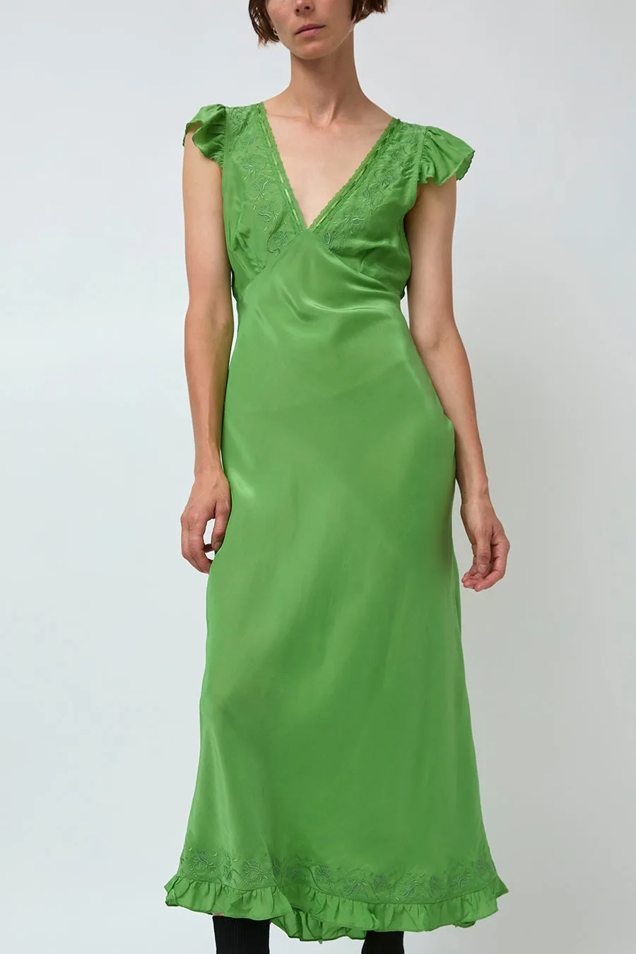 Ciao Lucia Isol Dress in Jade sold by No. 6 product image thumbnail 3