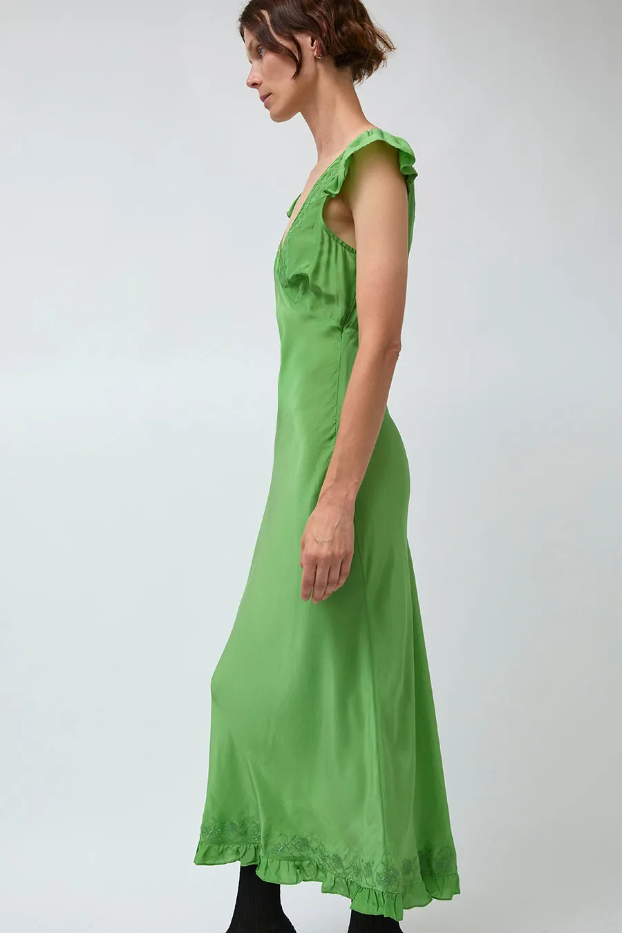 Ciao Lucia Isol Dress in Jade sold by No. 6 product image thumbnail 2