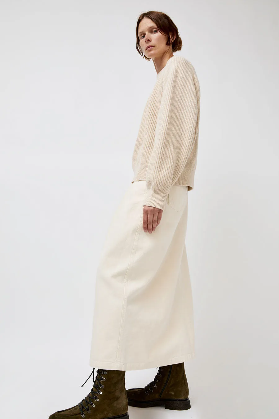 Girls of Dust Bulb Skirt in Wheat sold by No. 6 product image thumbnail 5