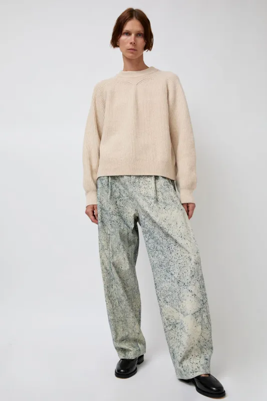 Girls of Dust Ambassador Pant in Beige and Ink Cord made by Girls of Dust