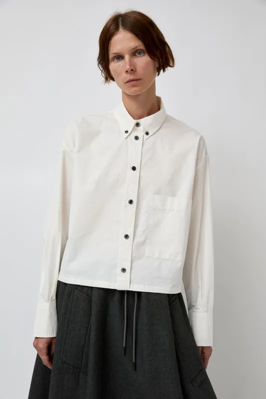 Girls of Dust Cubic Shirt in Milk sold by No. 6