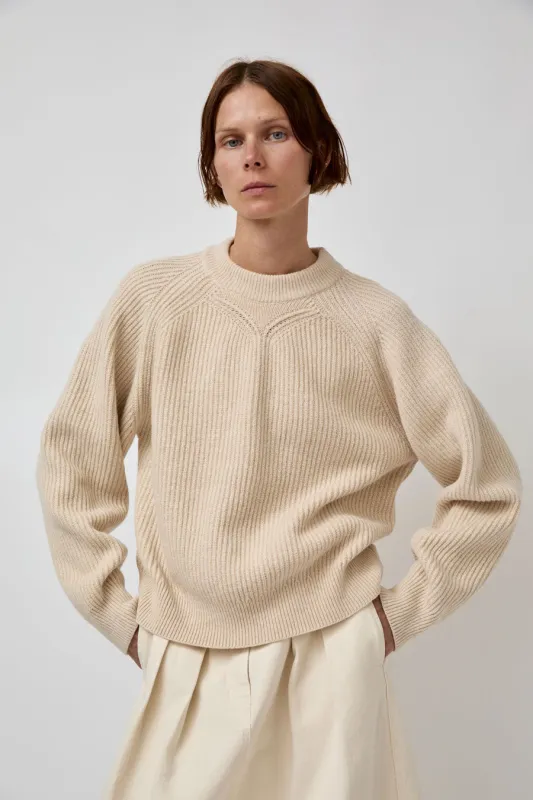 Girls of Dust Puddle Sweater in Wheat sold by No. 6