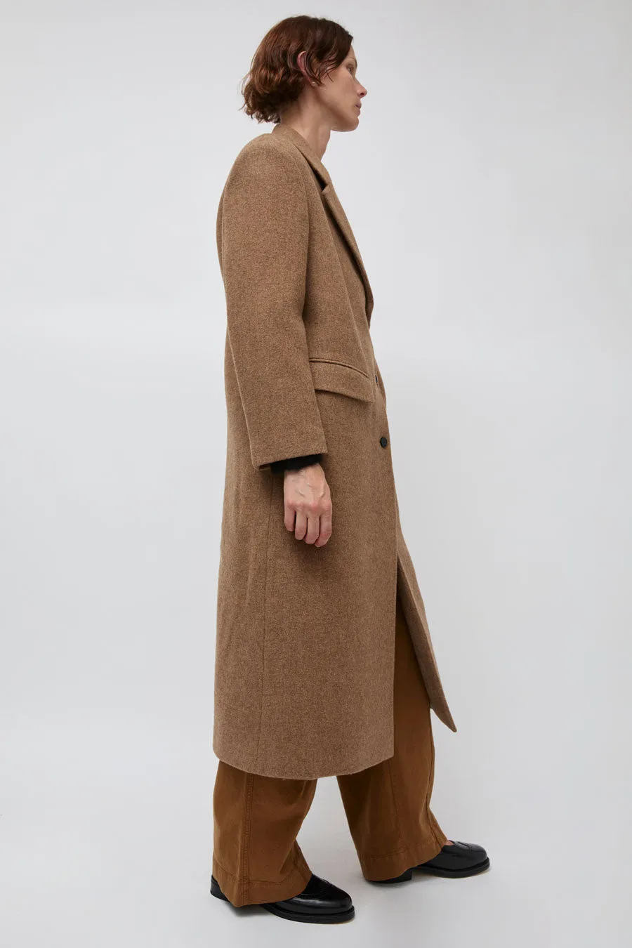 Atelier Edition Wool Single Coat in Camel sold by No. 6 product image thumbnail 2