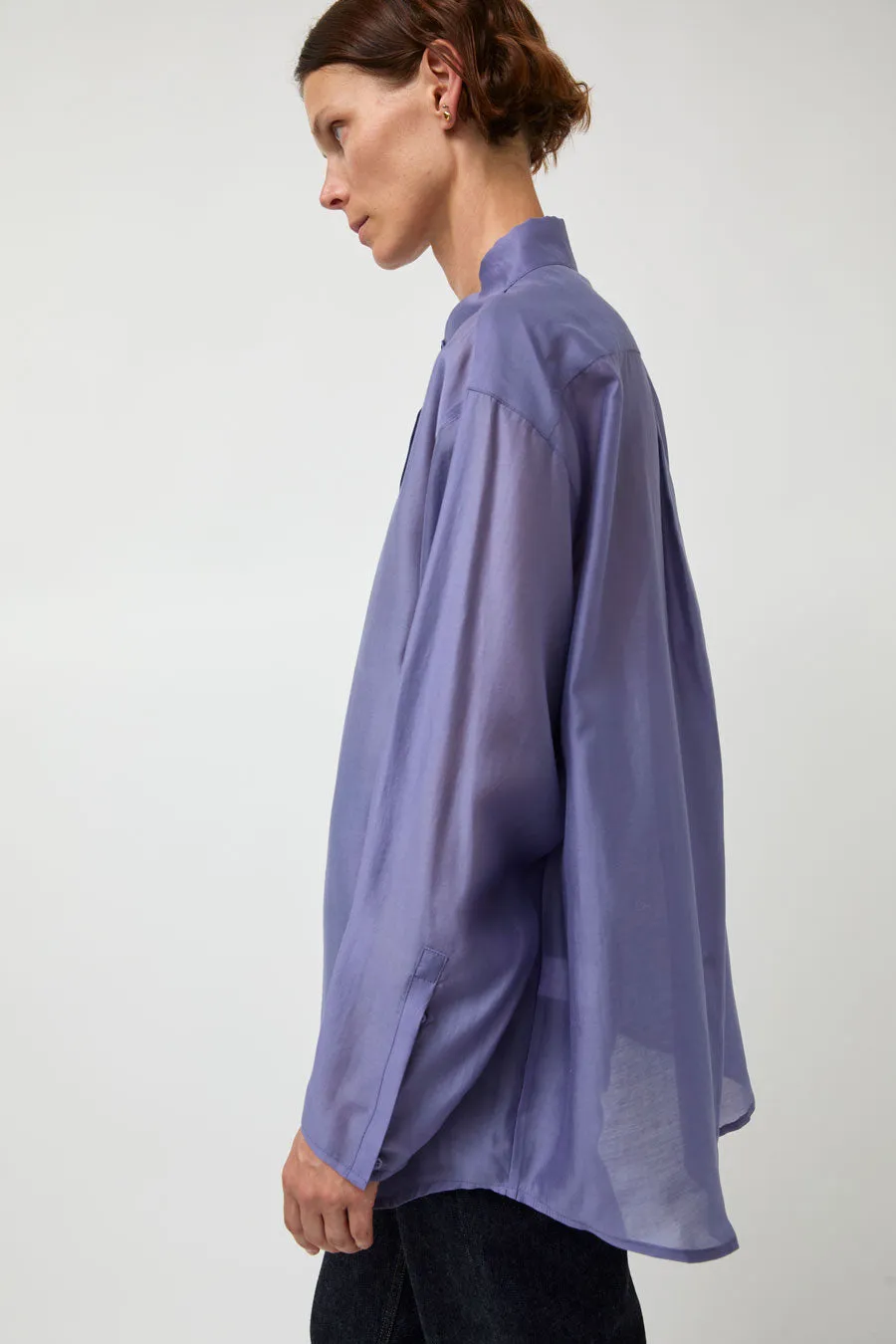 Atelier Edition Sheer Hidden Shirt in Purple sold by No. 6 product image thumbnail 2