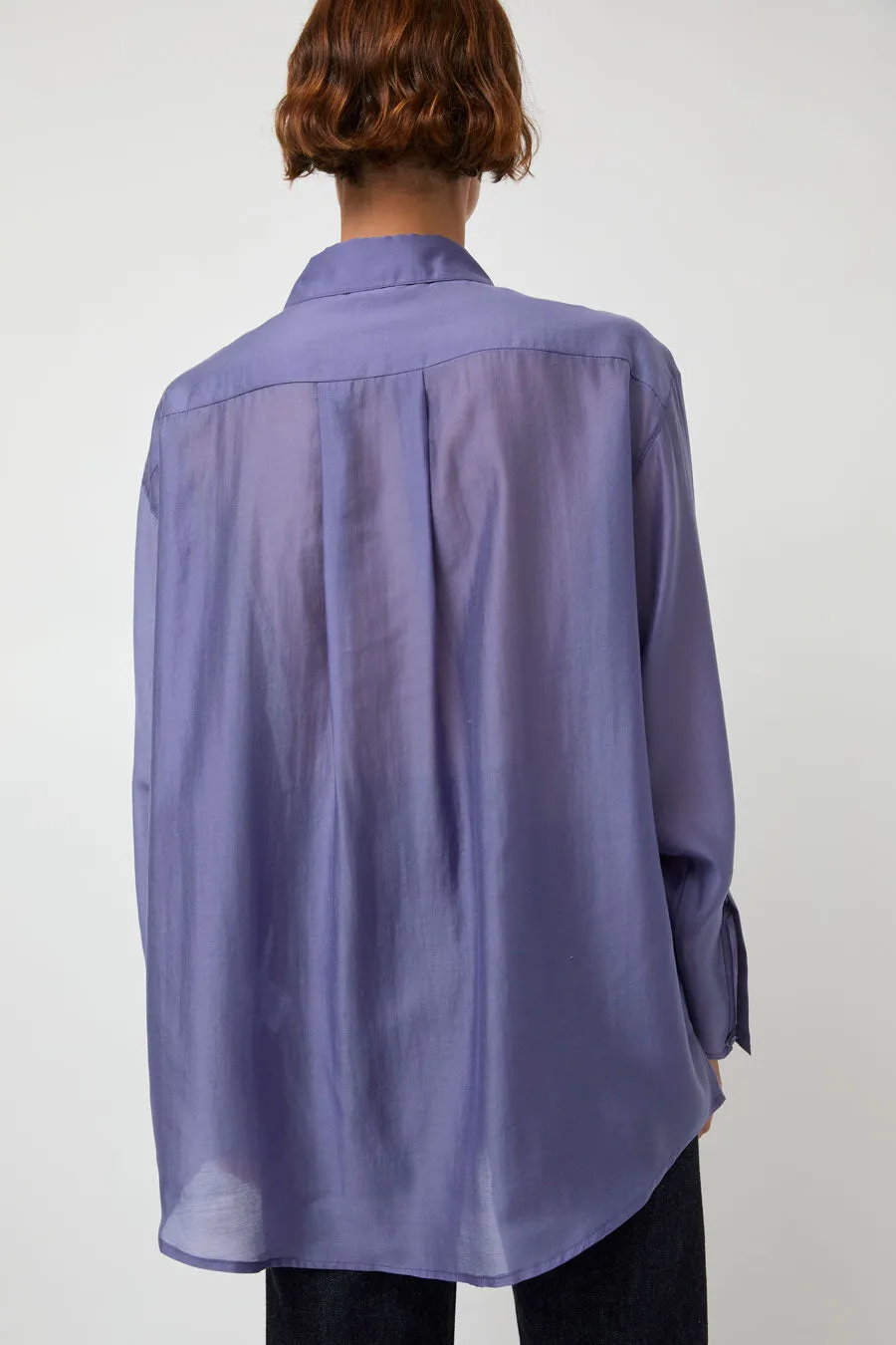 Atelier Edition Sheer Hidden Shirt in Purple sold by No. 6 product image thumbnail 5