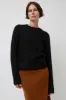 Atelier Edition Mohair Round Neck Knit in Black sold by No. 6