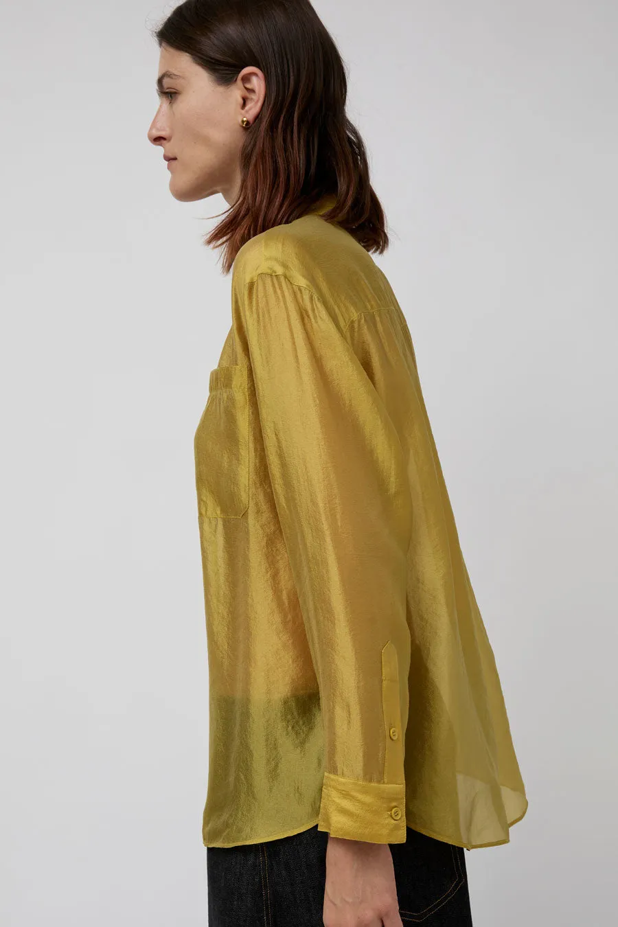 No.6 Ilya Shirt in Citron sold by No. 6 product image thumbnail 2