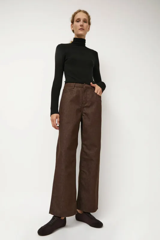 Amomento Color Indigo Denim in Brown sold by No. 6