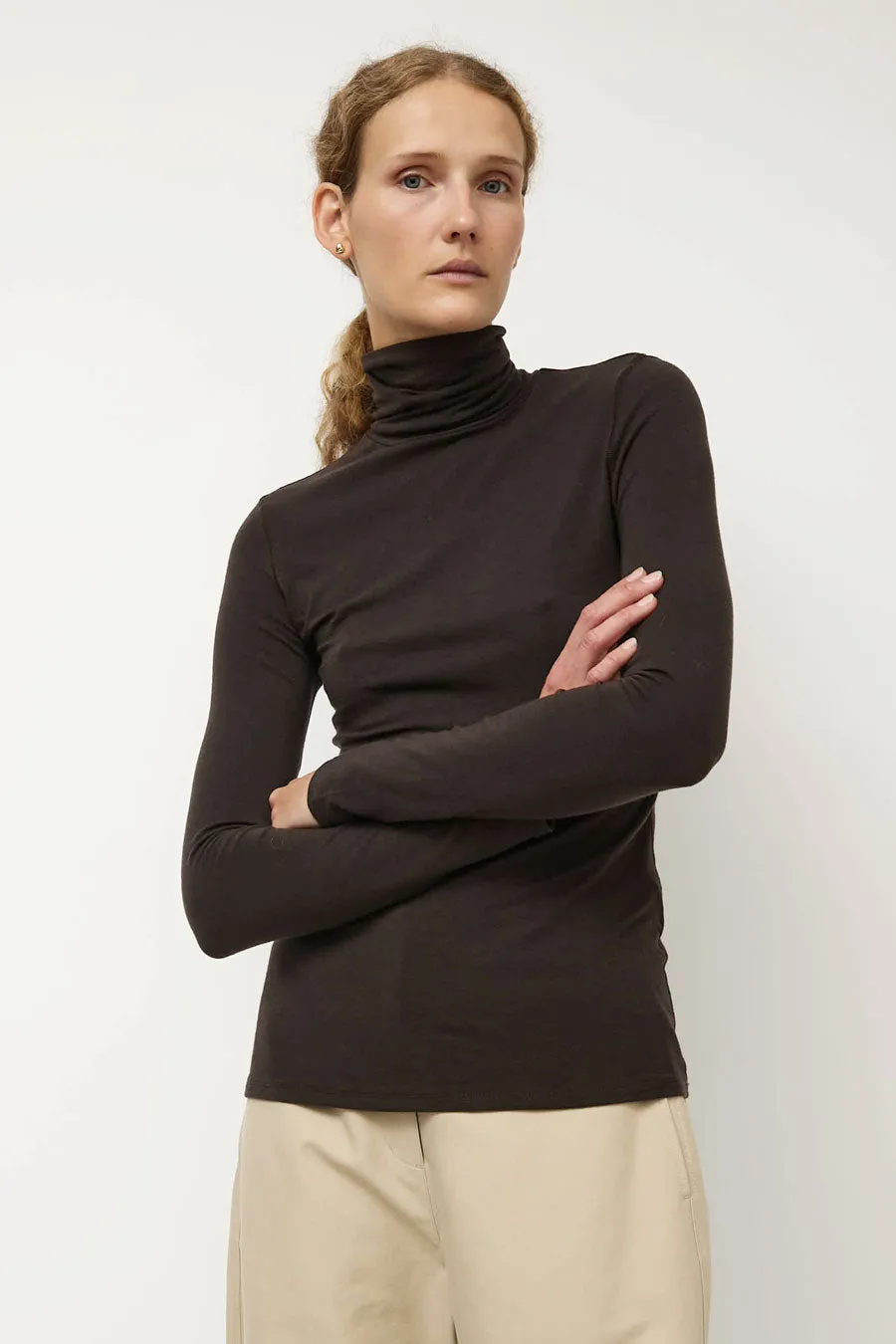 Amomento Turtle T-Shirt in Brown sold by No. 6