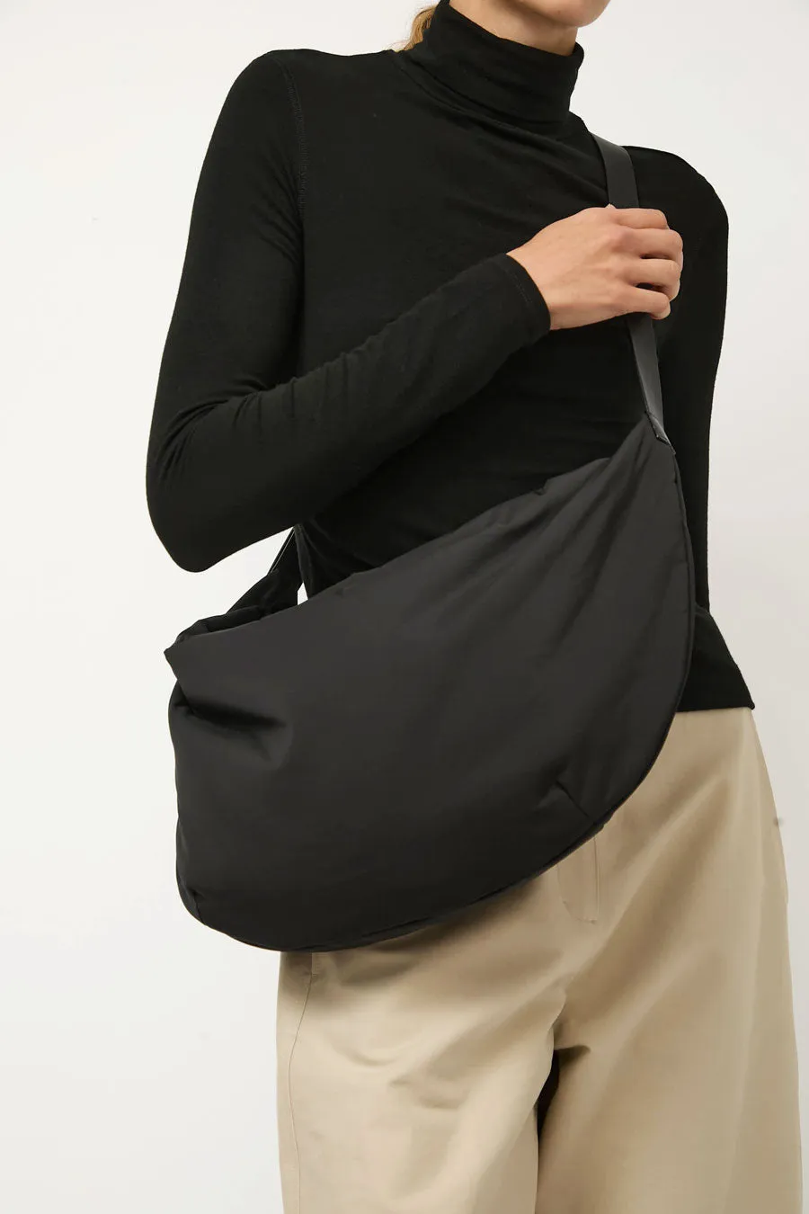 Amomento Large Padded Bag in Black sold by No. 6 product image thumbnail 3