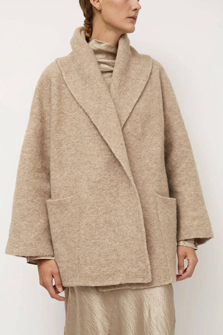 Lauren Manoogian Double Face Coat in Oak sold by No. 6 product image thumbnail 4