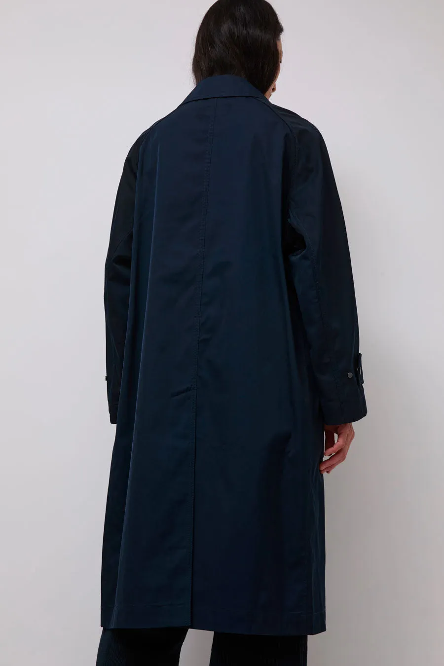 Mijeong Park Oversized Trench in Navy sold by No. 6 product image thumbnail 4