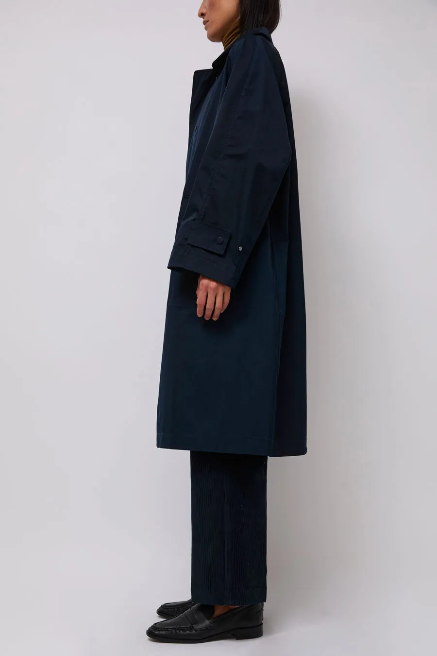 Mijeong Park Oversized Trench in Navy sold by No. 6 product image thumbnail 5