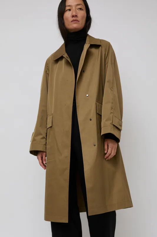 Mijeong Park Oversized Trench in Khaki sold by No. 6