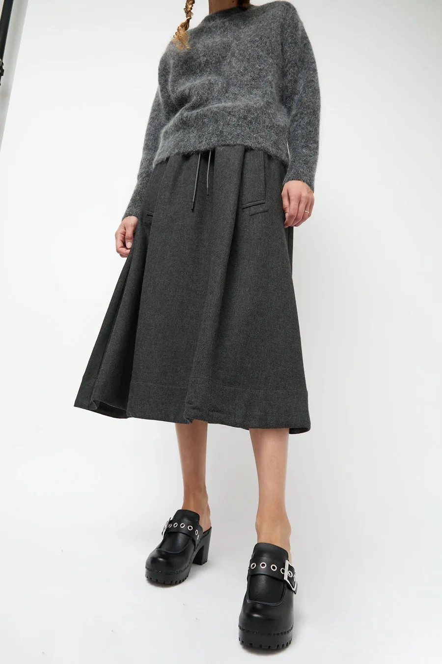 No.6 Martine Clog on High Tread in Jet on Black Base sold by No. 6 product image thumbnail 4