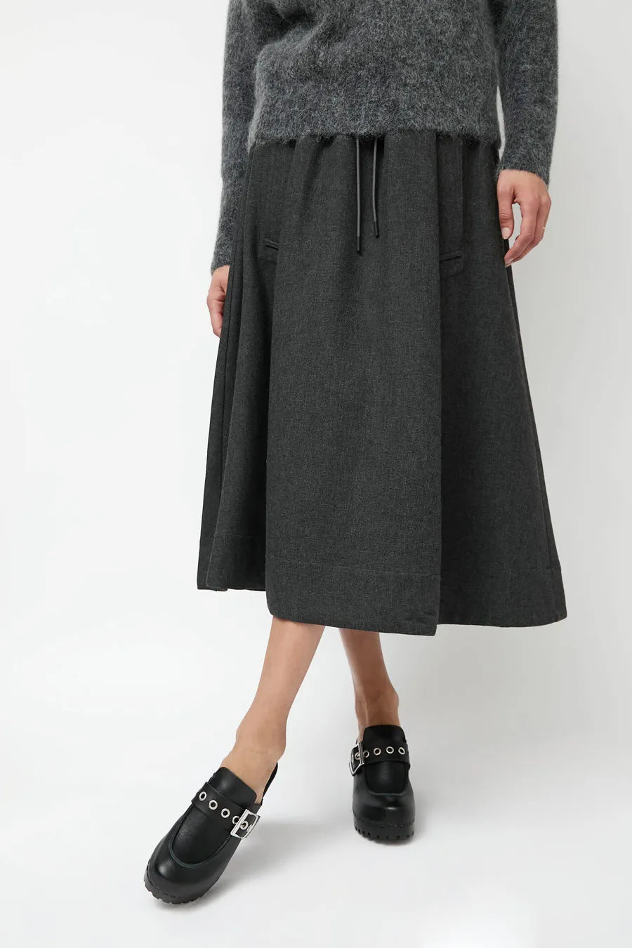 No.6 Martine Clog on High Tread in Jet on Black Base sold by No. 6 product image thumbnail 5