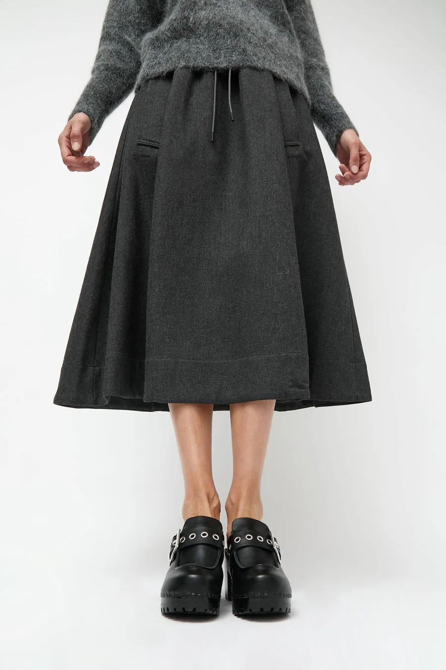 No.6 Martine Clog on High Tread in Jet on Black Base sold by No. 6 product image thumbnail 2