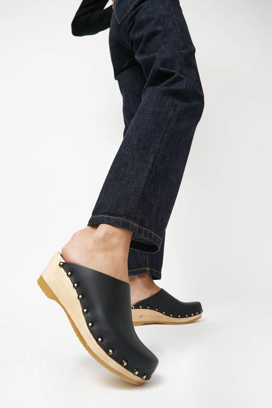 No.6 Sophie Studded Clog on Mid Wedge in Indigo sold by No. 6 product image thumbnail 4