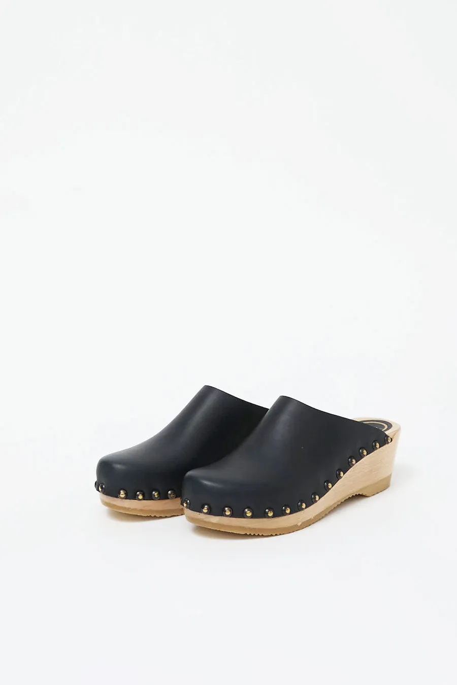 No.6 Sophie Studded Clog on Mid Wedge in Indigo sold by No. 6 product image thumbnail 3