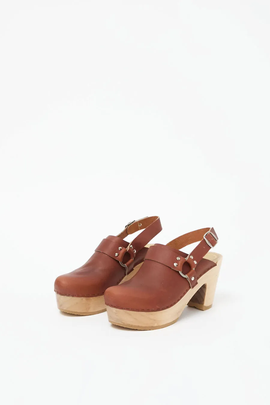 No.6 Hugo Clog on Platform in Bourbon sold by No. 6 product image thumbnail 3