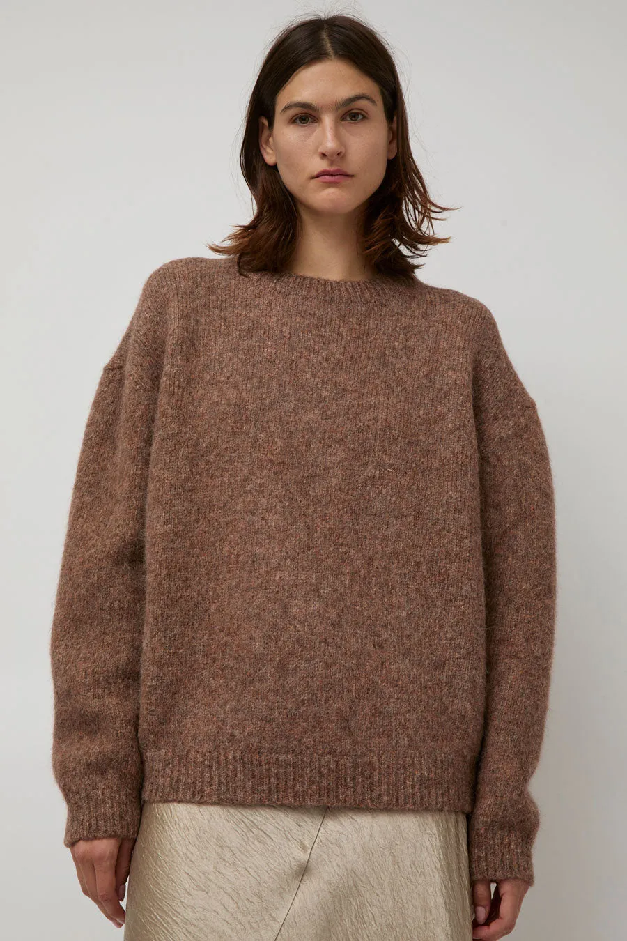 Lauren Manoogian Loft Crewneck in Spice sold by No. 6