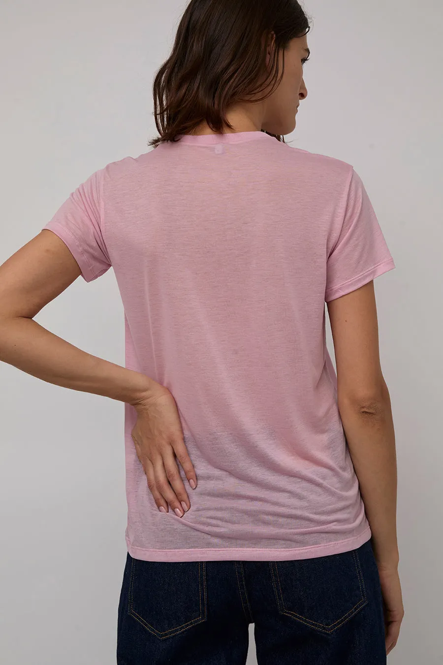 Baserange Tee Shirt in Doro Pink sold by No. 6 product image thumbnail 4