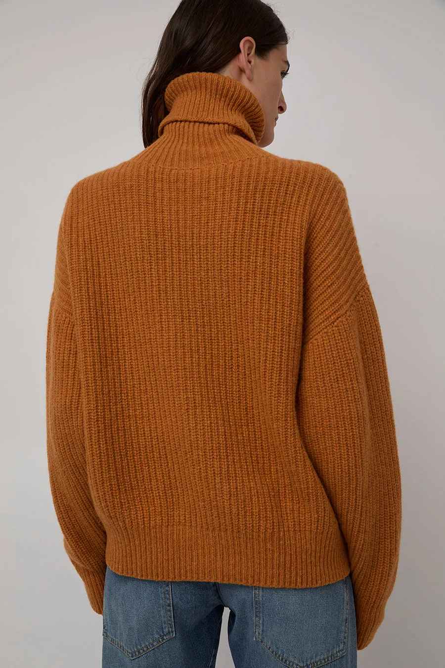 Baserange Mea Turtleneck in Clair Orange sold by No. 6 product image thumbnail 5