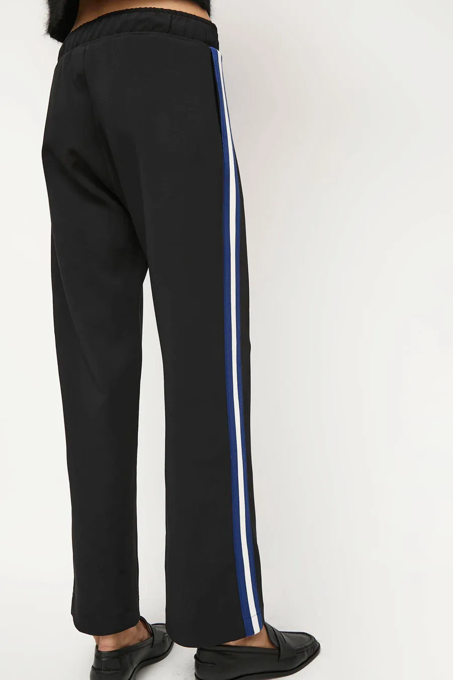 NOMIA Woven Stripe Track Pant in Black sold by No. 6 product image thumbnail 4