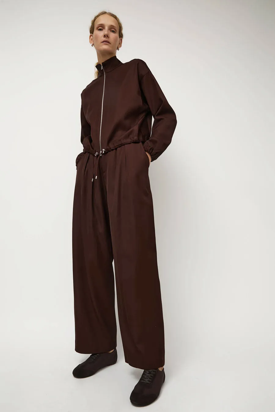 NOMIA Double Zip Top in Carob sold by No. 6 product image thumbnail 3