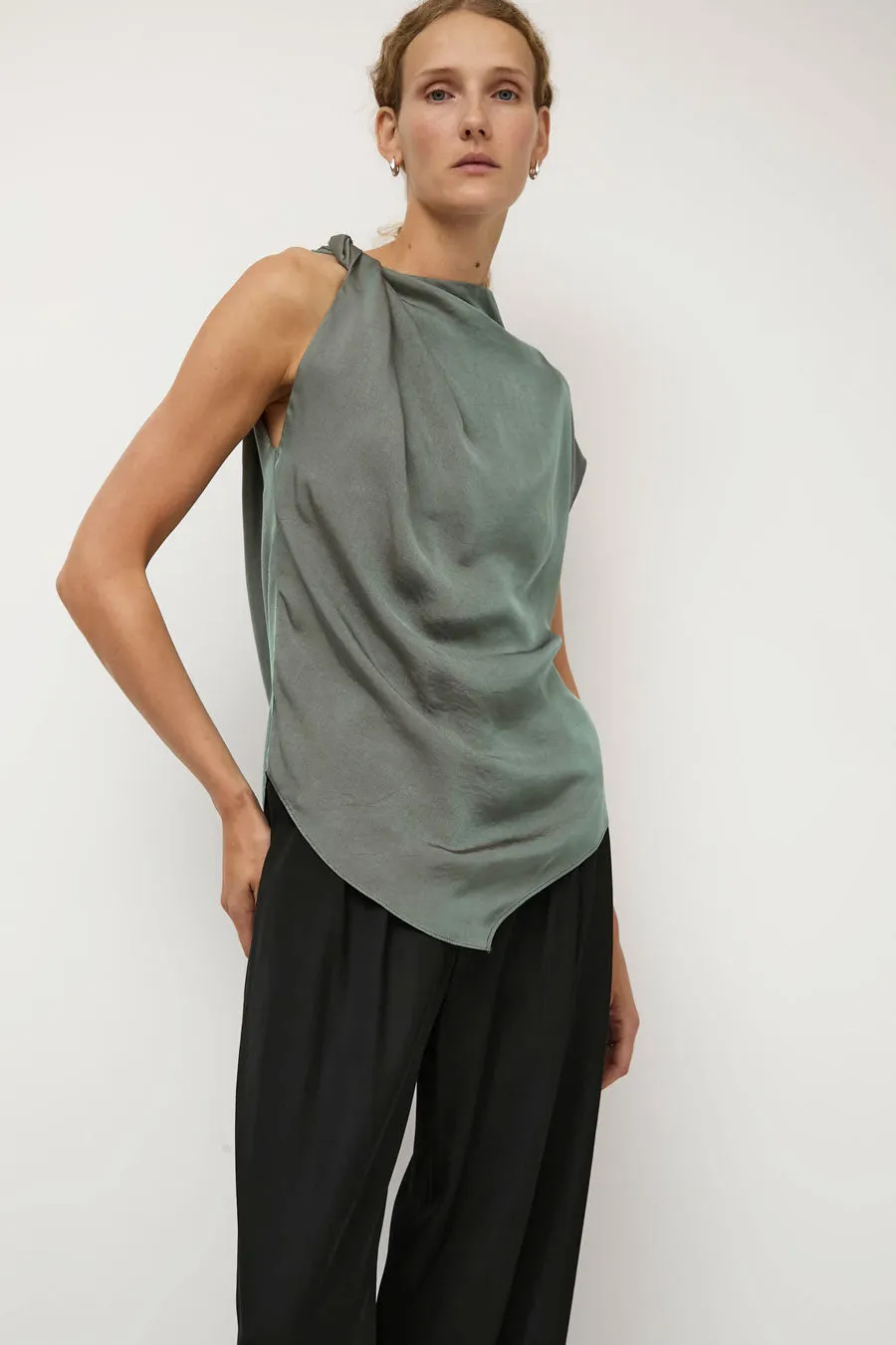 NOMIA Twist Shoulder Top in Dusk sold by No. 6 product image thumbnail 5