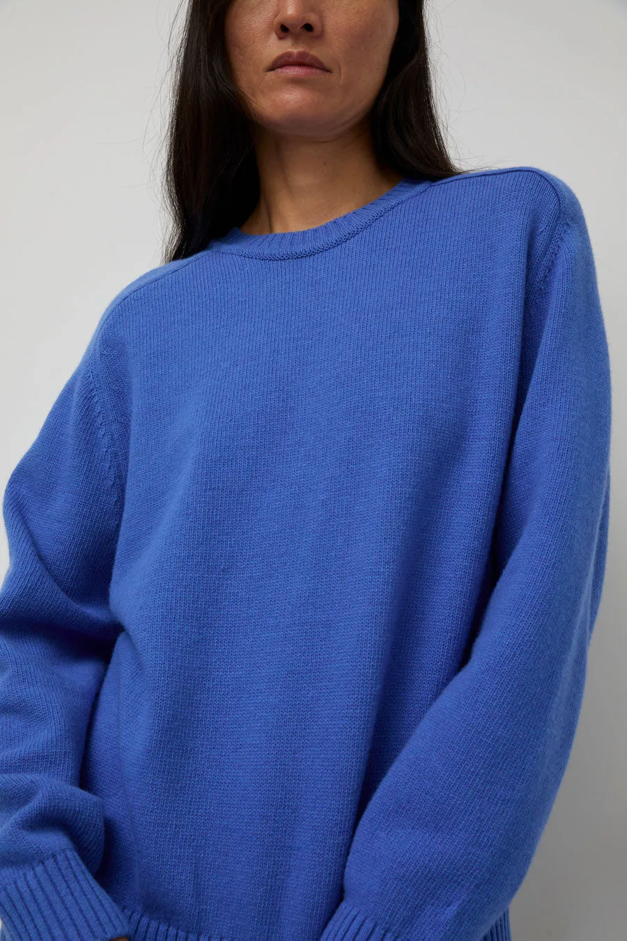 Nothing Written Jude Round Pullover in Blue sold by No. 6 product image thumbnail 5