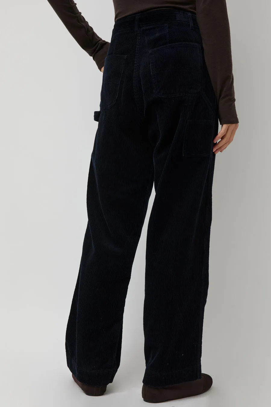 Nothing Written Corduroy Carpenter Pants in Dark Navy sold by No. 6 product image thumbnail 5