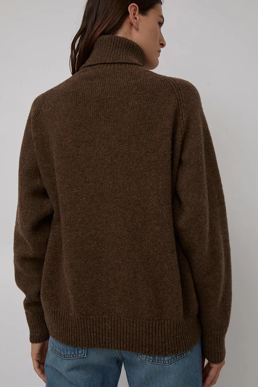 Baserange Soar Turtleneck in Brurel Brown sold by No. 6 product image thumbnail 5