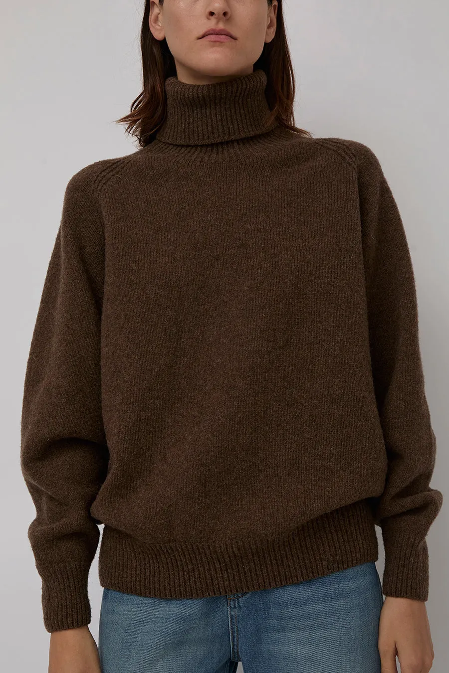 Baserange Soar Turtleneck in Brurel Brown sold by No. 6 product image thumbnail 3