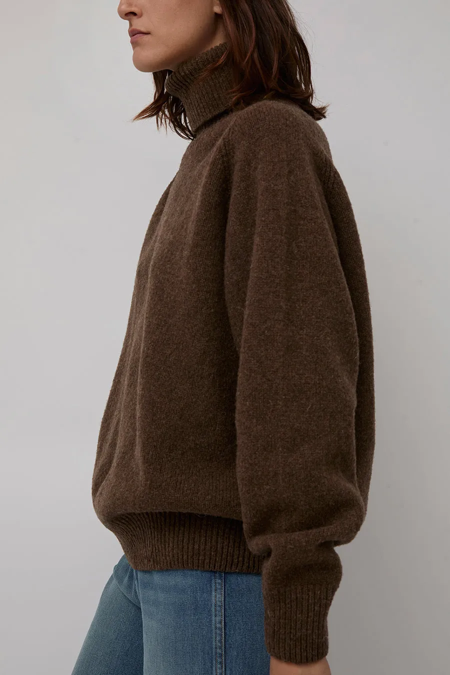 Baserange Soar Turtleneck in Brurel Brown sold by No. 6 product image thumbnail 2