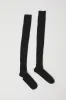 Baserange Overknee Socks in Black sold by No. 6