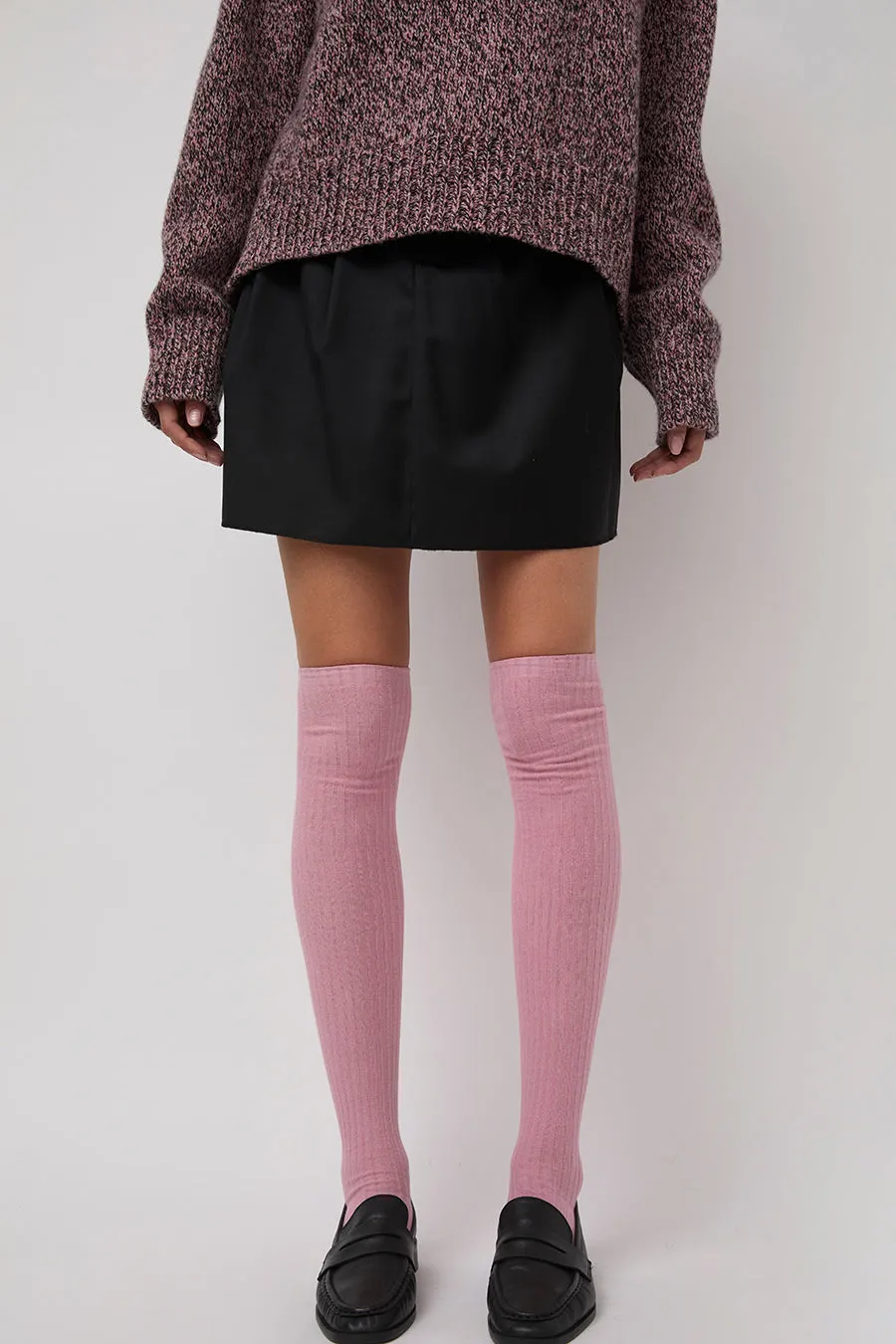 Baserange Overknee Socks in Vie Pink sold by No. 6 product image thumbnail 2